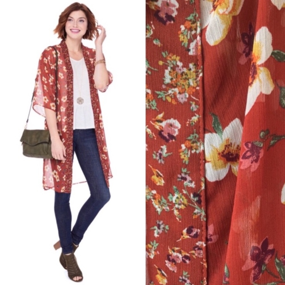 Floral Duster Kimono